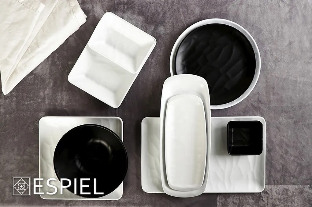 WHITE ΜΠΩΛ ΣΤΡΟΓΓ. 27ΕΚ WAVY MATTE ΜΕΛΑΜΙΝΗΣ ΣΕΤ 6 τμχ - Espiel