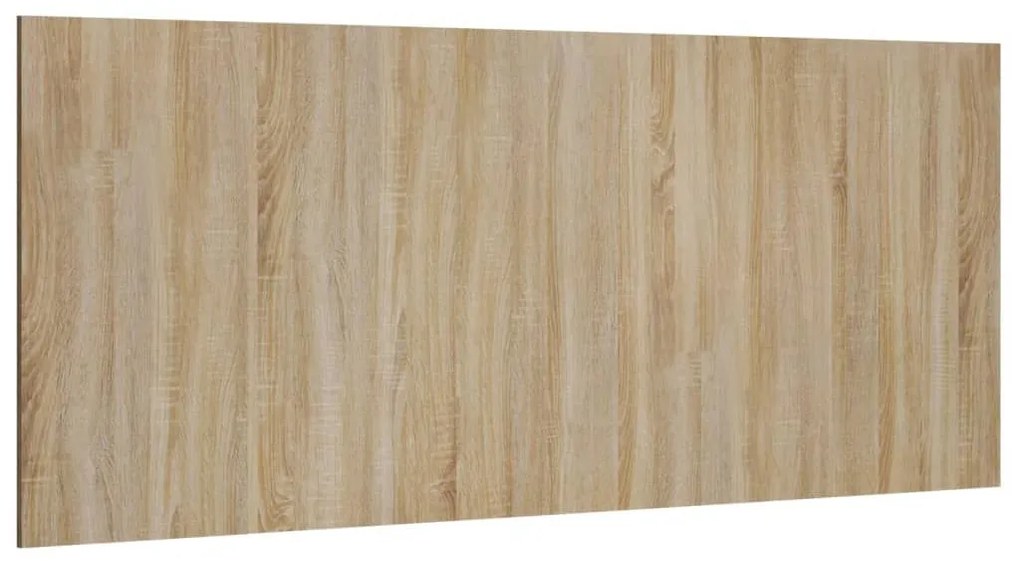 Κεφαλάρι Κρεβατιού Sonoma Δρυς 200x1,5x80 εκ. Επεξεργ. Ξύλο - Καφέ