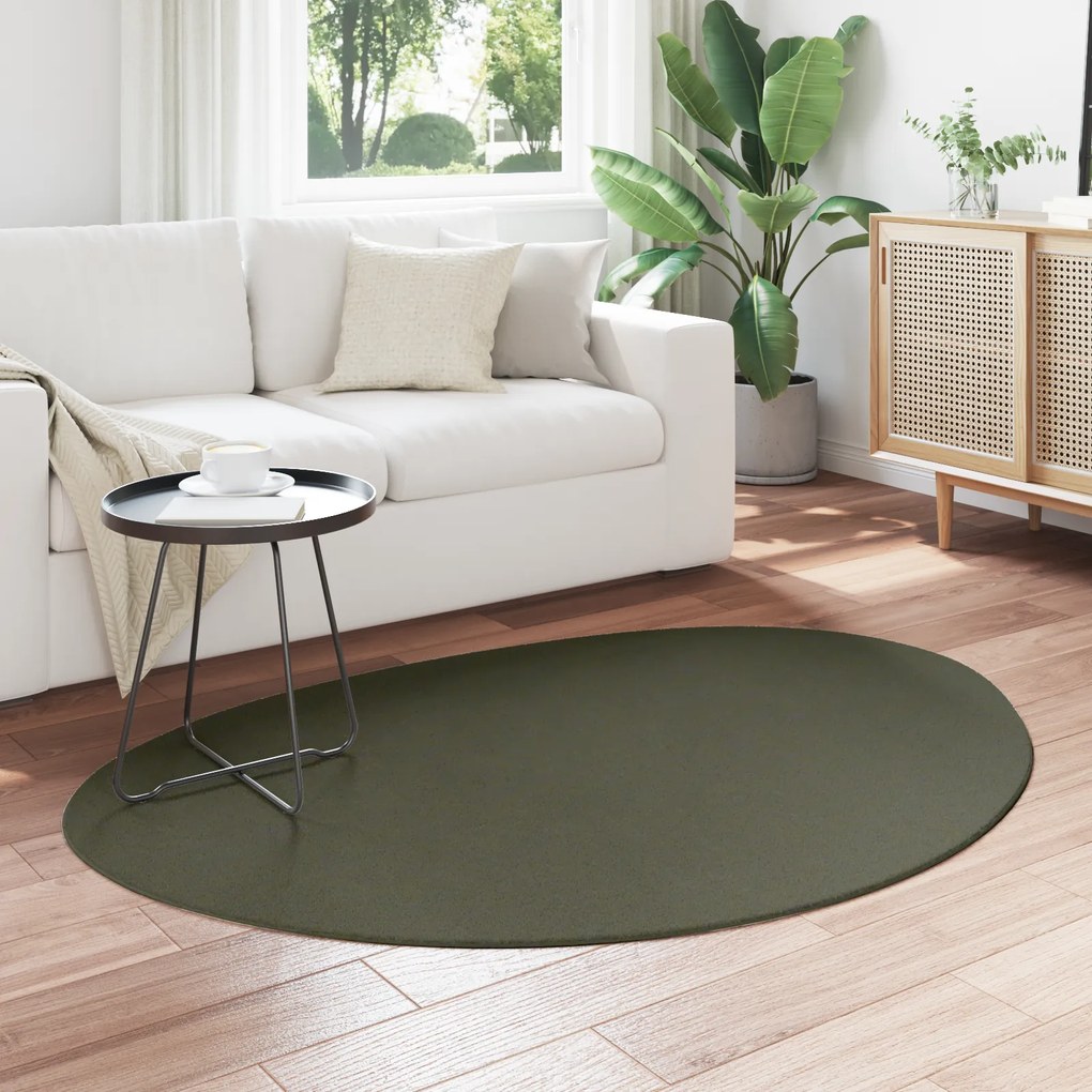 vidaXL Χαλί Δασικό Πράσινο 120 x 170 cm Πολυπροπυλένιο