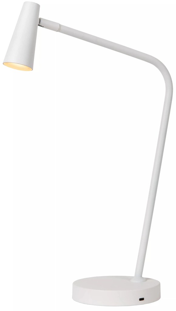 Φωτιστικό Επιτραπέζιο Lucide 36620-03-31 STIRLING Λευκό (White) 2700 K