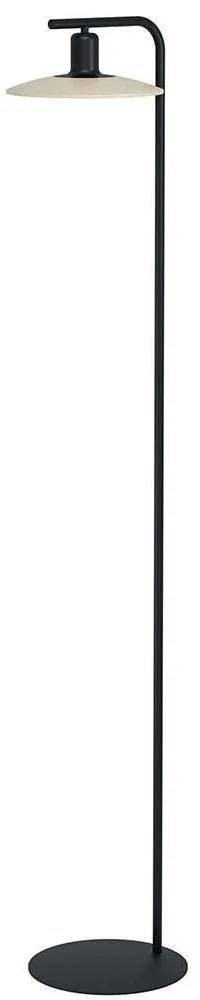 Φωτιστικό Δαπέδου Mayazes 39914 31,5x25x162cm 1xGu10 4,6W Black-Natural Eglo Steel,Wood