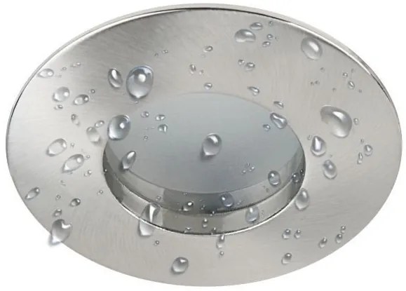 Χωνευτό σποτ οροφής 566-Ασημί