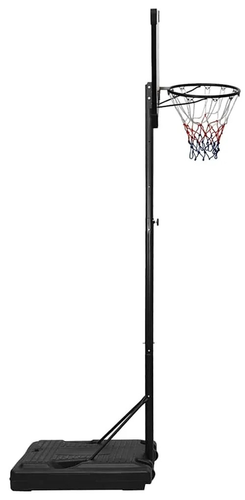 vidaXL Βάση Μπασκέτας Διάφανη 235 - 305 εκ. Πολυανθρακικό