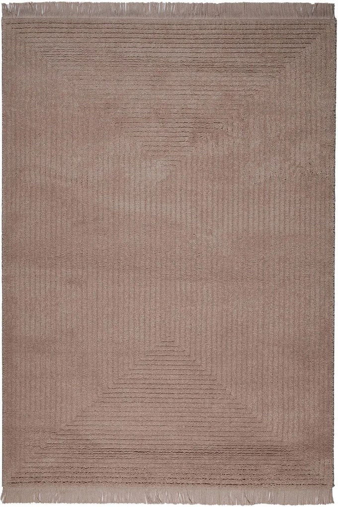 Χαλί Dorothea 1104A Vison-Light Brown Βιοκαρπέτ 200X290cm