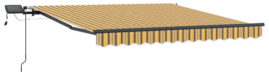 vidaXL Σκηνίτσα Αναδιπλούμενη Πολύχρωμο 350 x 250 εκ ύφασμα