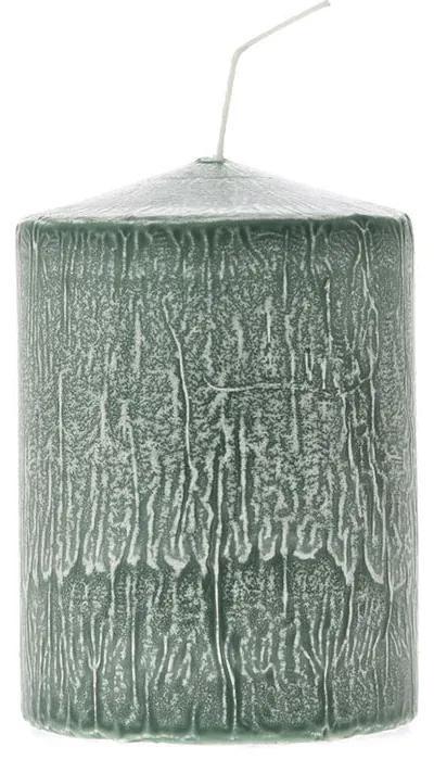 Iliadis Διακοσμητικό Κερί  Frosted Πράσινο 7x10cm 76369