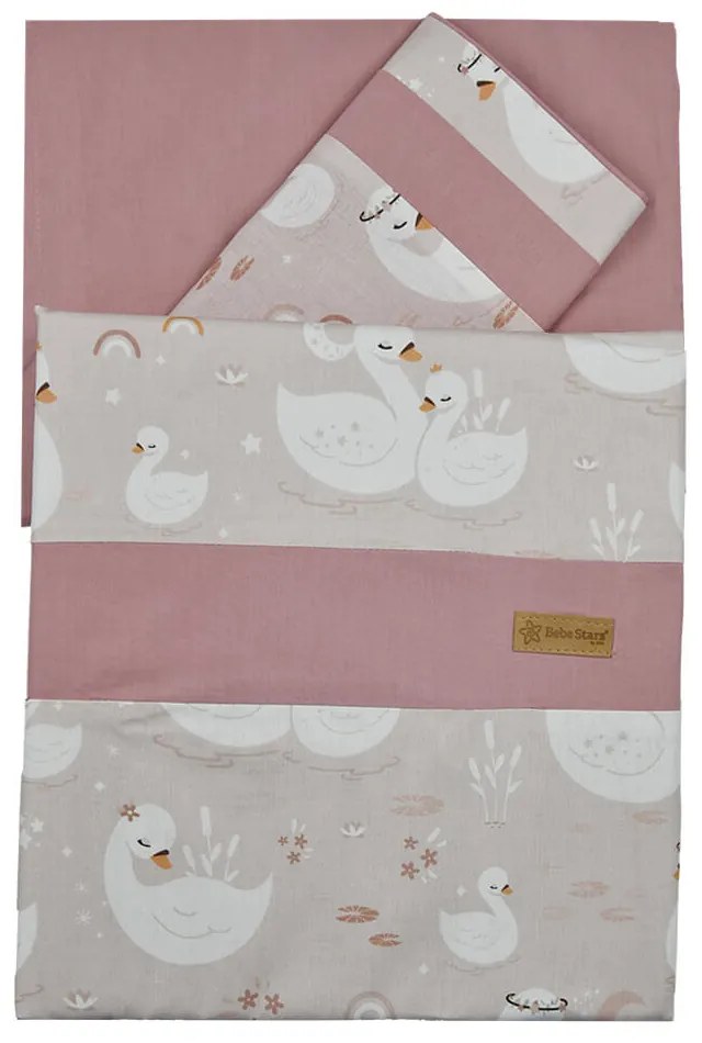 Σεντόνια Κούνιας (Σετ) Bebe Stars Swan 3141
