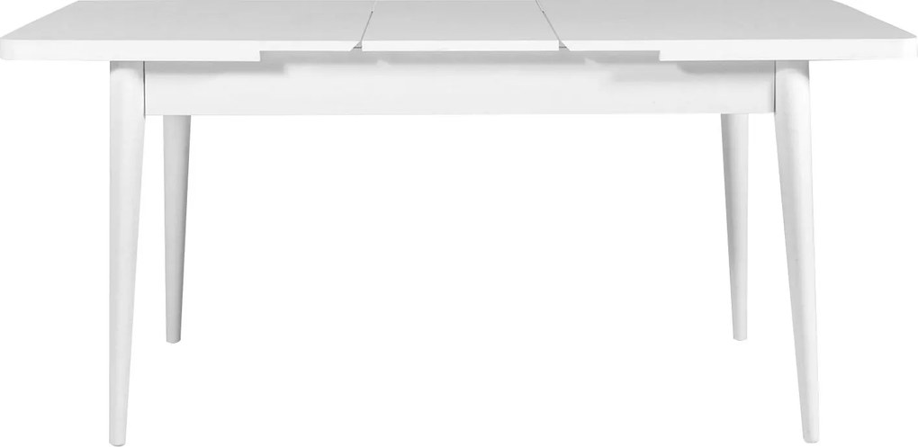 Extendable Dining Table Vina - White White