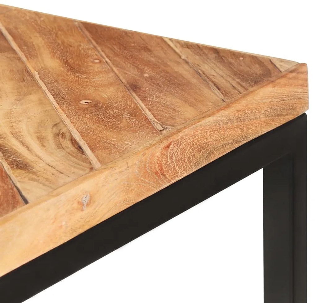 vidaXL Τραπεζαρία 200 x 90 x 76 εκ. από Μασίφ Ξύλο Ακακίας/Μάνγκο