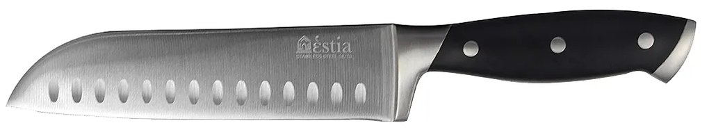 Μαχαίρι Chef Santoku 01-7010 Ανοξείδωτο Ατσάλι Silver Estia Stainless Steel
