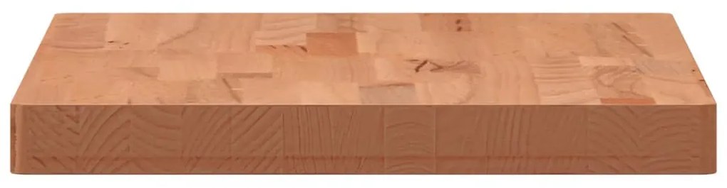 vidaXL Πάγκος Μπάνιου 80 x 40 x 4 εκ. από Μασίφ Ξύλο Οξιάς