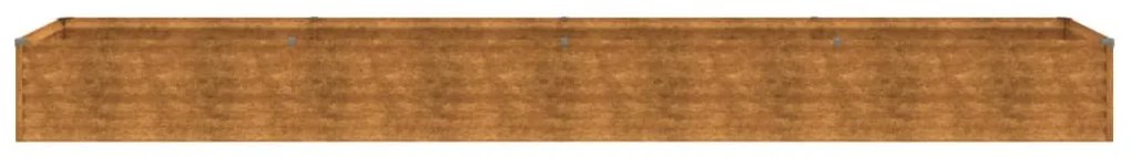 vidaXL Ζαρντινιέρα 386 x 50 x 36 εκ. από Ατσάλι Σκληρυθέν στον Αέρα
