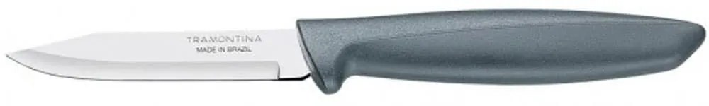 Μαχαίρι Ξεφλουδίσματος Plenus TR23420063 8cm Grey Bergner Stainless Steel