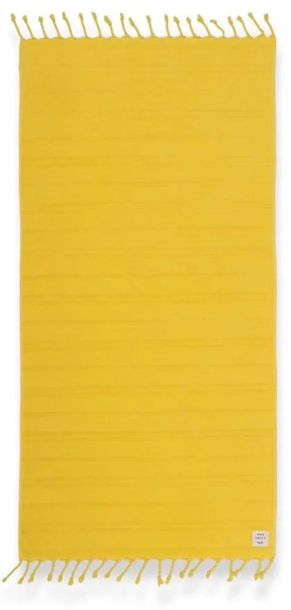 Πετσέτα Θαλάσσης - Παρεό Expression 23 Yellow Nef-Nef Θαλάσσης 80x160cm 100% Βαμβάκι