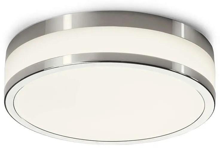 Φωτιστικό Οροφής - Πλαφονιέρα Malakka Led 9501 Chrome Nowodvorski Metal, Glass