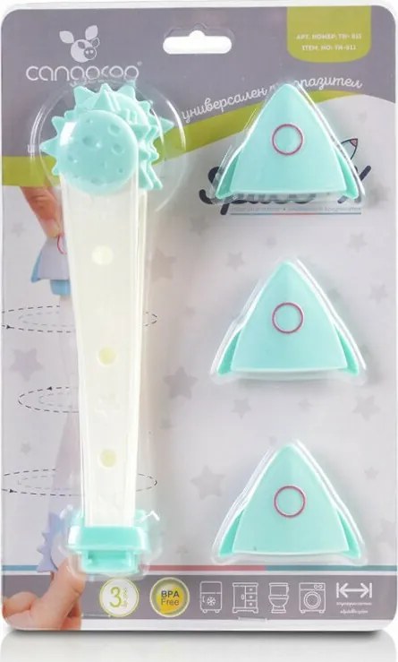 ΠΟΛΥΛΕΙΤΟΥΡΓΙΚΗ ΑΣΦΑΛΕΙΑ ΝΤΟΥΛΑΠΙΩΝ CANGAROO SPACE-X TURQUOISE 3800146267759