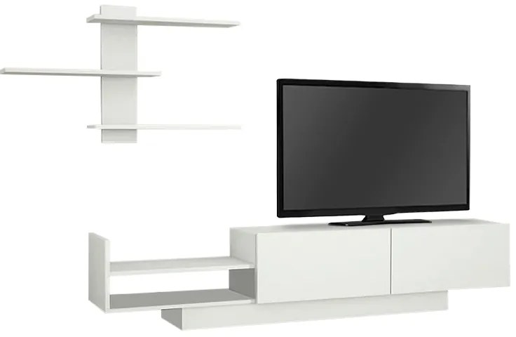 ΣΥΝΘΕΣΗ ΤΗΛΕΟΡΑΣΗΣ EGEMEN MEGAPAP ΧΡΩΜΑ ΛΕΥΚΟ 180X32X40ΕΚ.