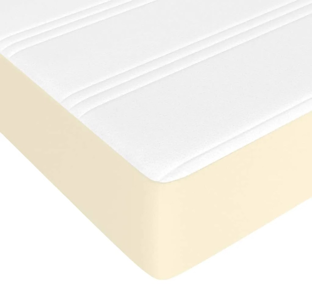 ΚΡΕΒΑΤΙ BOXSPRING ΜΕ ΣΤΡΩΜΑ ΚΡΕΜ 100X200ΕΚ. ΑΠΟ ΣΥΝΘΕΤΙΚΟ ΔΕΡΜΑ 3144592