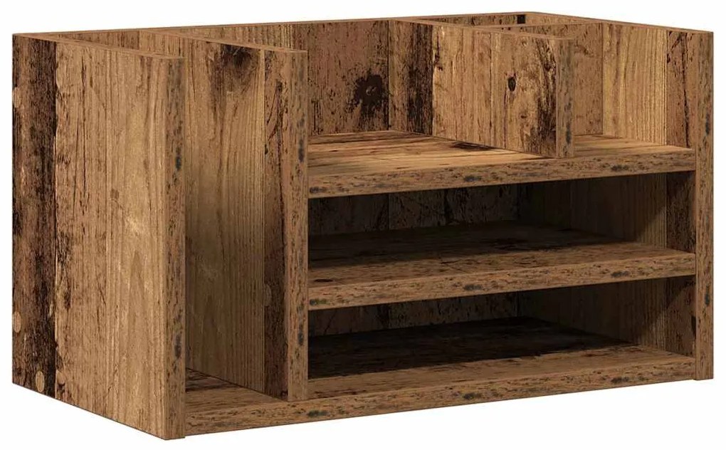 vidaXL Οργανωτής Γραφείου artisan δρυς 44.5 x 24 x 25 εκ