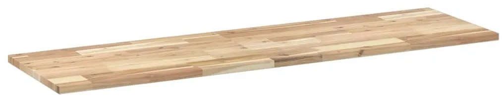 vidaXL Ράφι Κρεμαστό 120x40x2 εκ. Ακατέργαστο Μασίφ Ξύλο Ακακίας