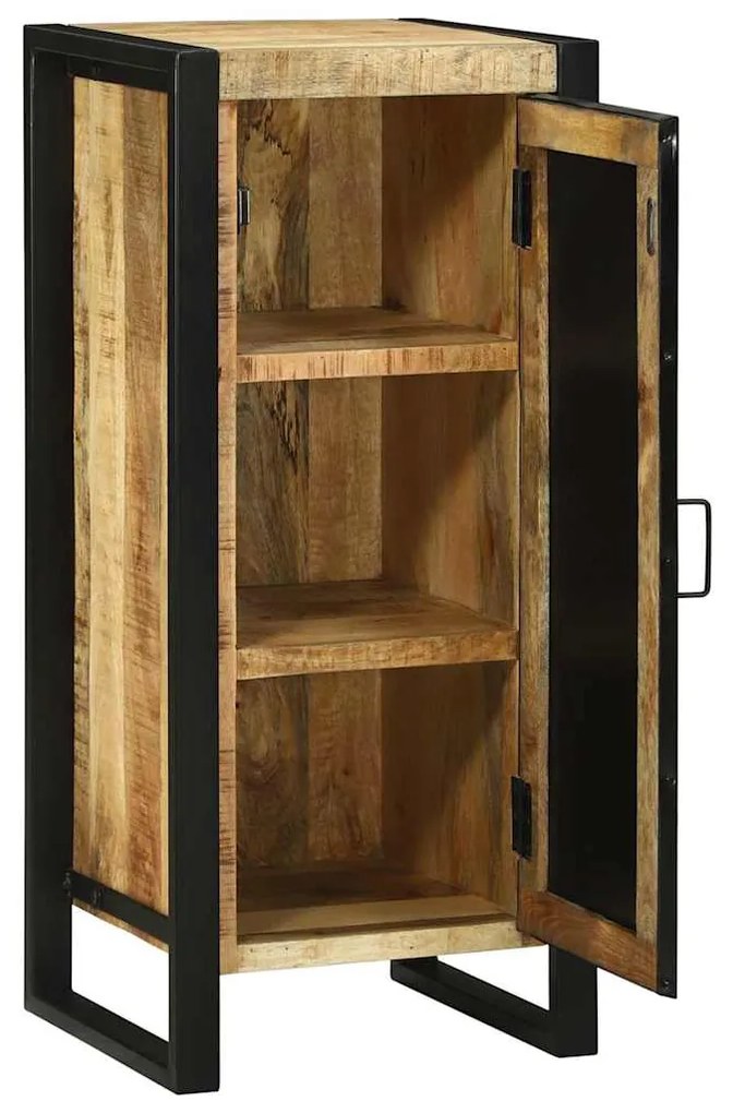 vidaXL Ντουλάπα Μπάνιου Καφέ 40 x 35 x 90 εκ. Μασίφ ξύλο μάνγκο