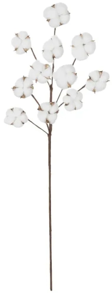 Τεχνητό Κλαδί Cotton 20569 30x6x80cm White GloboStar Βαμβάκι