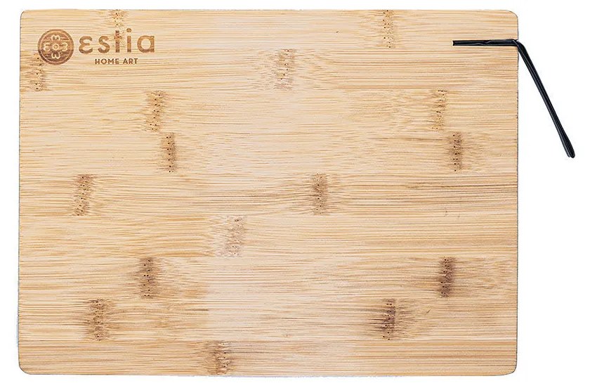 Estia 01-9168 Επιφάνεια Κοπής από Μπαμπού 27x20cm, Μπεζ