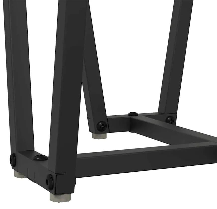 vidaXL Σετ βοηθητικά τραπεζάκια 2 pcs Σονομα δρυς και Μαύρο