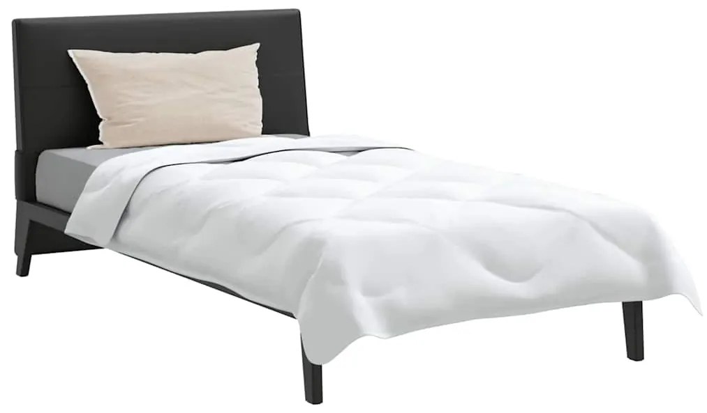 vidaXL Set Παπλώματος Χειμώνα με μαξιλάρι 2 pcs Λευκό 155 x 220 cm Μικροΐνες