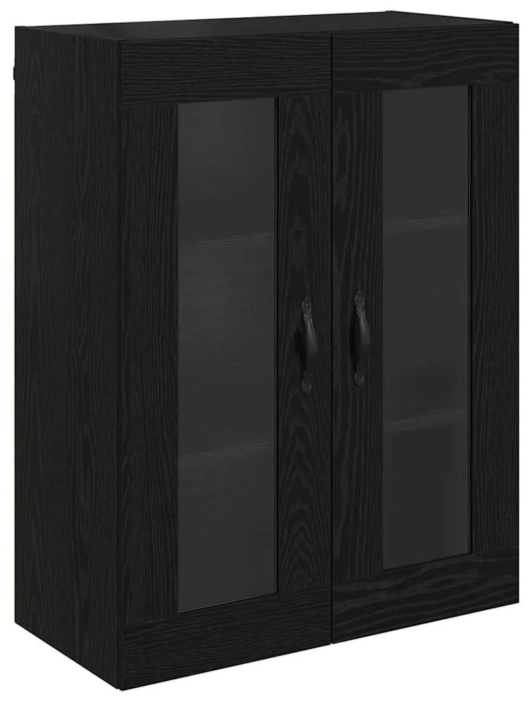 vidaXL Highboard Μαύρη Οξυά 69,5 x 34 x 90 εκ. Επεξεργασμένο ξύλο