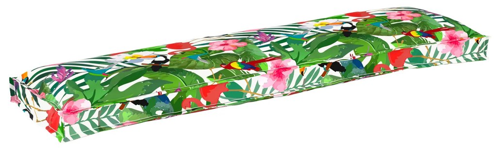 vidaXL Σετ Μαξιλαριών Πάγου 2 pcs Τροπική ζούγκλα 150 x 40 x 8 εκ.