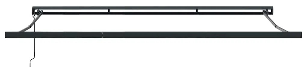 vidaXL Αντιανεμικό Μαύρο 400 x 300 x 165 εκ. Πολυεστέρας και Αλουμίνιο