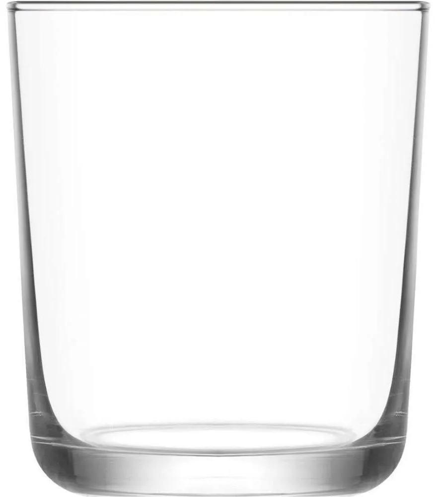 Ποτήρια Ουίσκι Assos (Σετ 6Τμχ) LVAOS34636F 360ml Clear Lav Γυαλί
