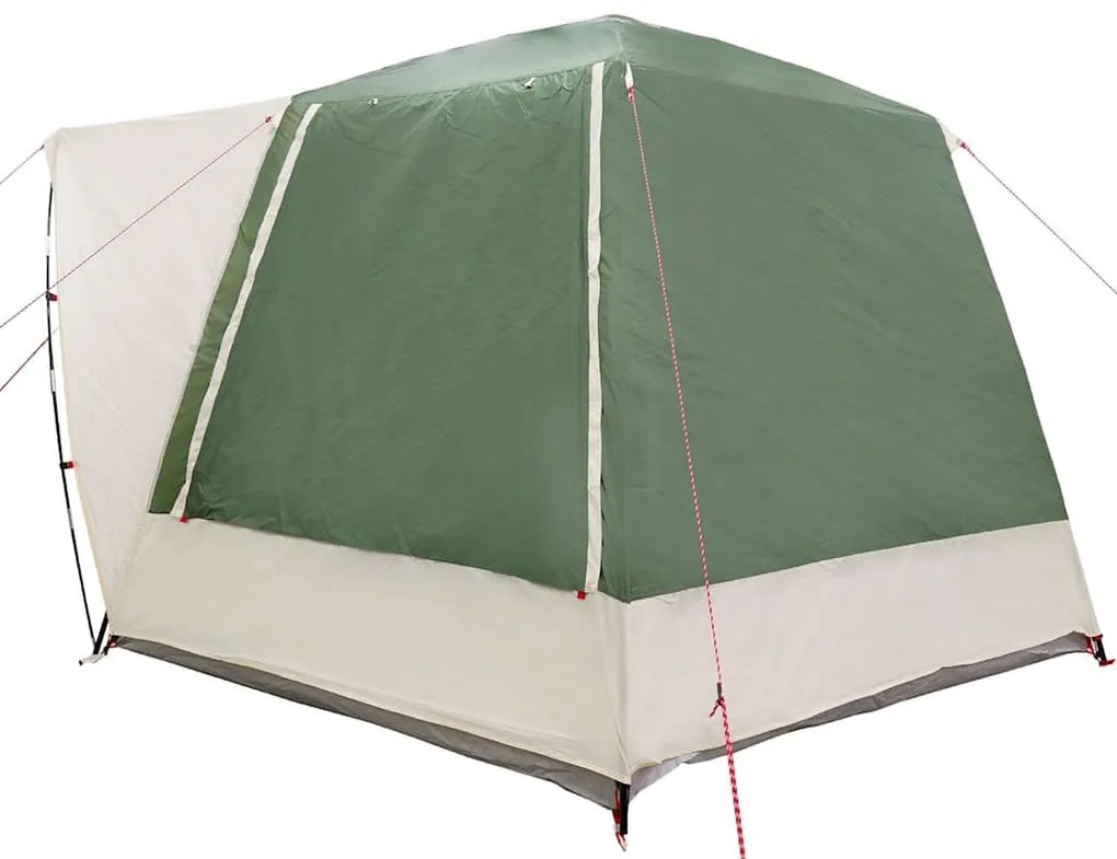 vidaXL Σκηνή Camping Πράσινο 420 x 420 x 227 εκ Πολυεστέρας