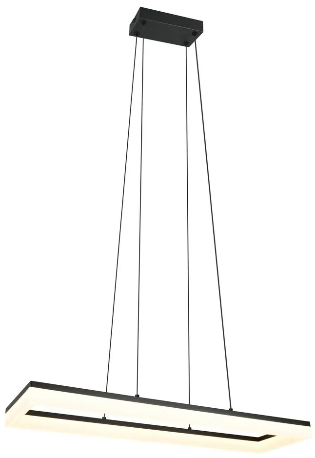 Φωτιστικό Κρεμαστό Reality Lighting -RL CAMINO R35771132 Μαύρο Ματ (Black Mat) 3000K