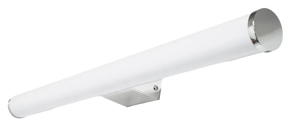 Adeleq Φωτιστικό LED Λουτρού PC 40cm 10W IP44 4000K Χρώμιο 3-04010