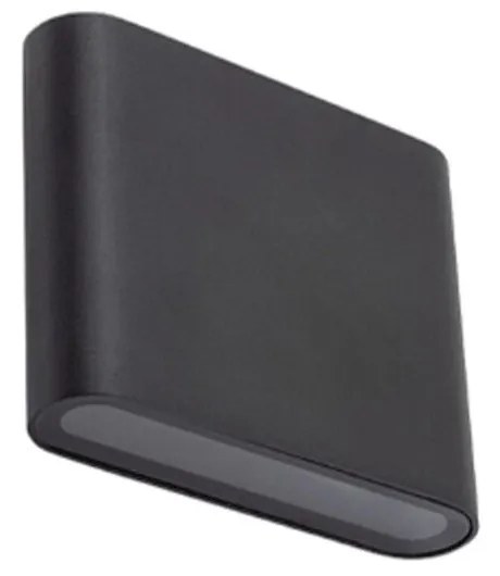 Φωτιστικό Τοίχου - Απλίκα Semi Led S 11363 9x11cm 2x3W 3000K Black Nowodvorski