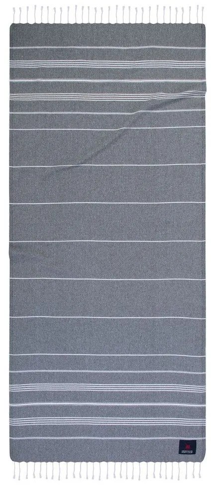 Πετσέτα Θαλάσσης - Παρεό 3812 Grey Greenwich Polo Club Θαλάσσης 80x180cm 100% Cotton