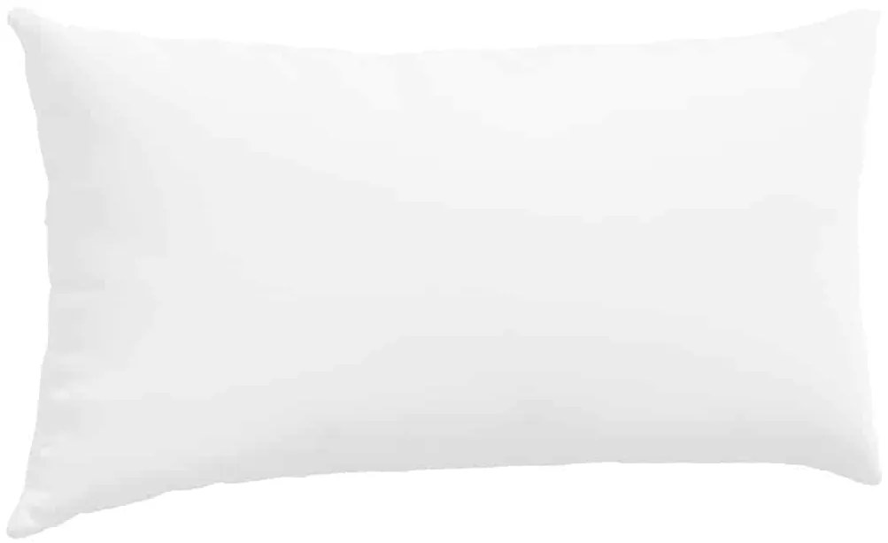 vidaXL Μαξιλάρι Καναπέ 2 pcs Λευκό 80 x 40 cm ύφασμα