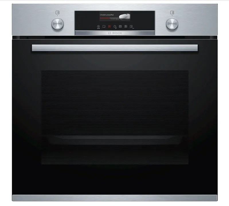 Bosch HBG579BS0 Series 6 Εντοιχ. Φούρνος 71 lt, Πυρόλυση, αυτόματα προγράμματα AutoPilot , Οθόνη αφής, SOFT CLOSE ,A