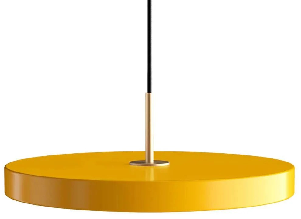 Φωτιστικό Οροφής Asteria 2175 43x14cm Led 1300lm 16W 3000K Yellow-Brass Umage