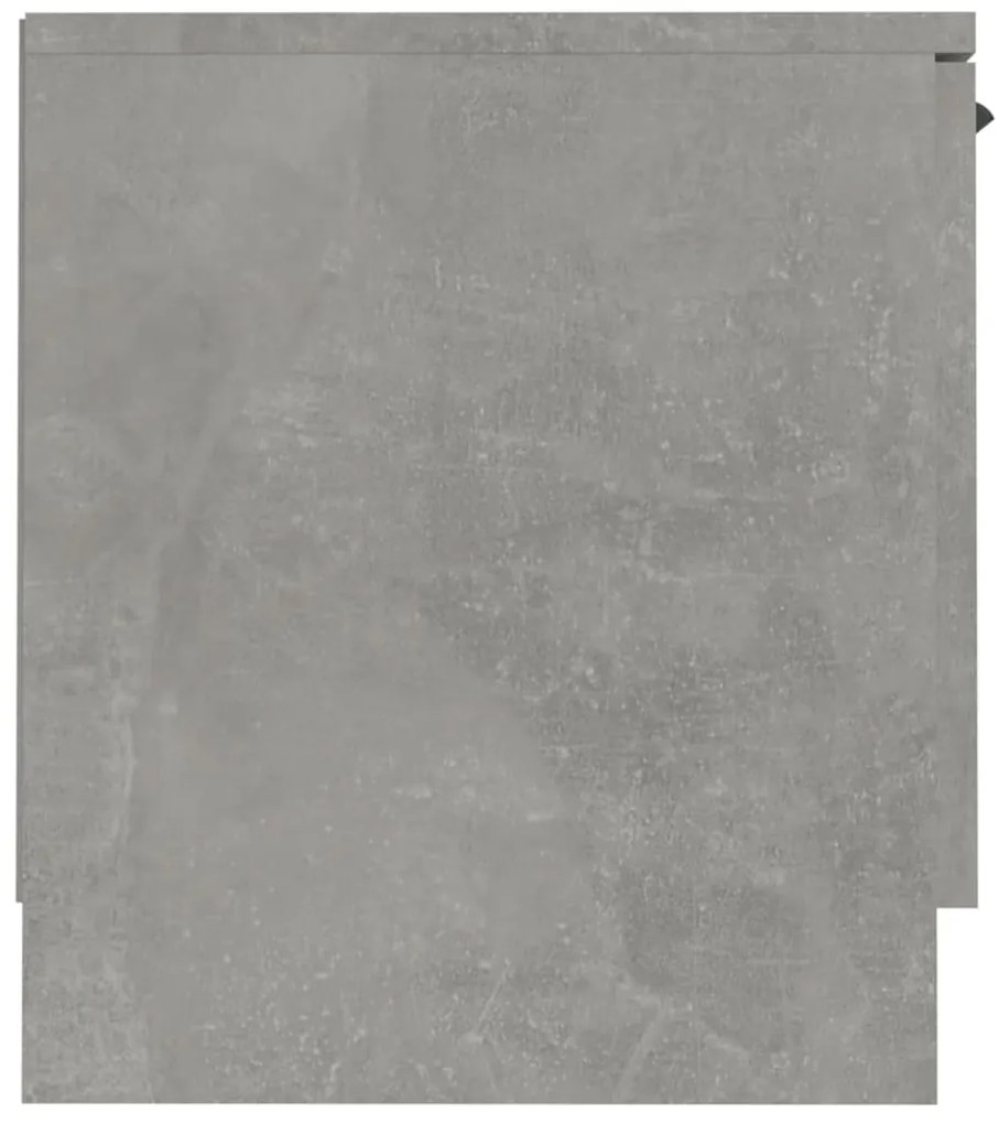vidaXL Έπιπλο Τηλεόρασης Γκρι Σκυροδέματος 140x35x40 εκ. Επεξεργ. Ξύλο