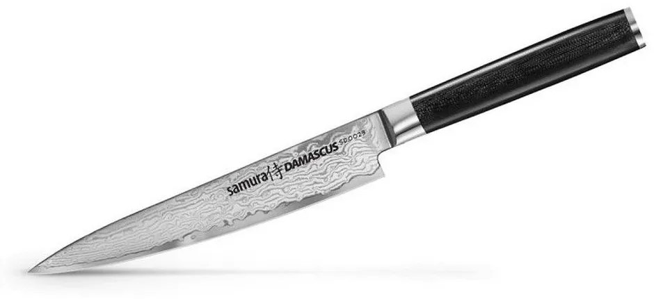 Μαχαίρι Γενικής Χρήσης Damascus SD-0023 16,2cm Black Samura Stainless Steel