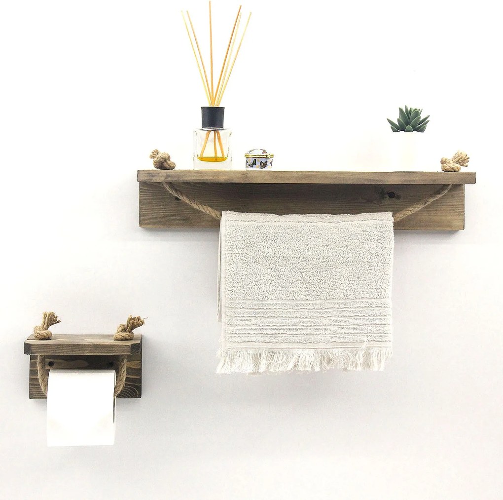 Wall Shelf Aa131 Walnut