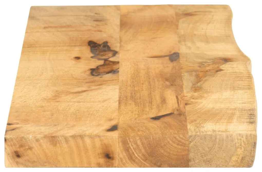 vidaXL Επιφάνεια Τραπεζιού 110x20x2,5 εκ. Live Edge Μασίφ Ξύλο Μάνγκο