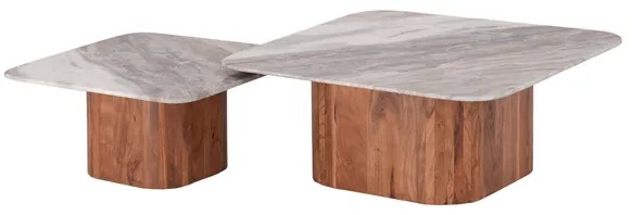 Intrahome ΣΕΤ 2ΤΜΧ ΤΡΑΠΕΖΙΑ ΣΑΛΟΝΙΟΥ SCASABLANCAINCASABLANCALTCASABLANCAIE-MCASABLANCARCASABLANCALTCASABLANCAIINE ΓΚΡΙ ΜΑΡΜΑΡΟ-ΞΥΛΟ ΑΚΑΚΙΑΣ intraho-0007963