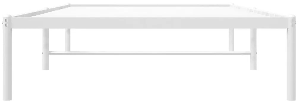 vidaXL Πλαίσιο Κρεβατιού Λευκό 100 x 200 εκ. Μεταλλικό