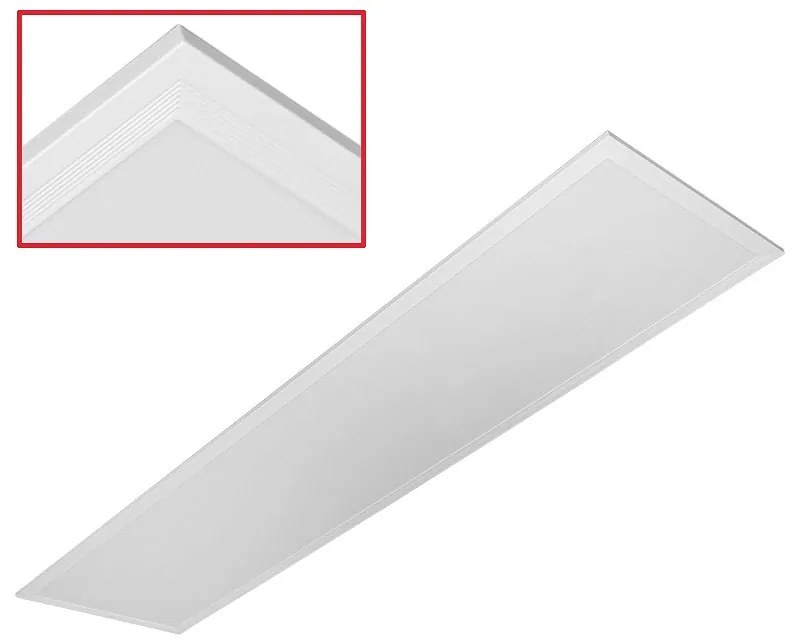 Adeleq Φωτιστικό Ψευδοροφής Led Panel 30x120cm 50W 6300K Λευκό 21-12050100
