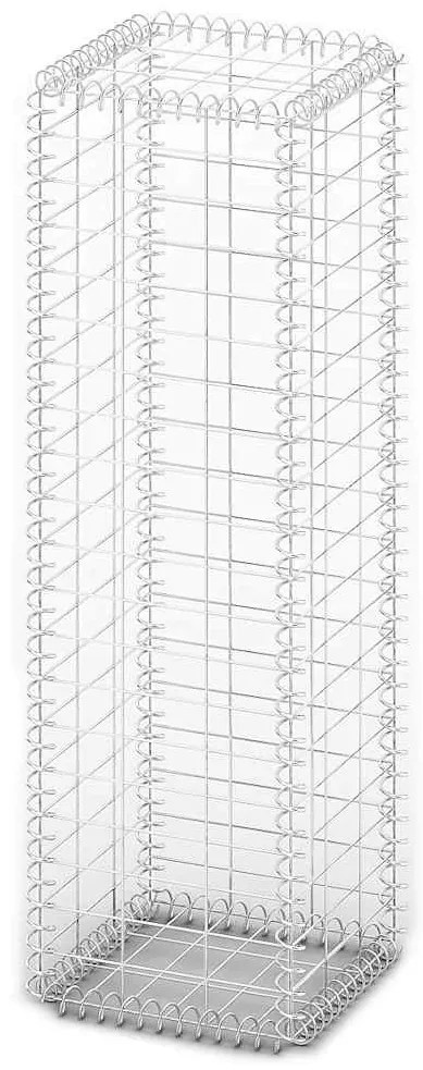 vidaXL Συρματοκιβώτιο 100 x 30 x 30 εκ. Γαλβανισμένο Σύρμα με Καπάκια