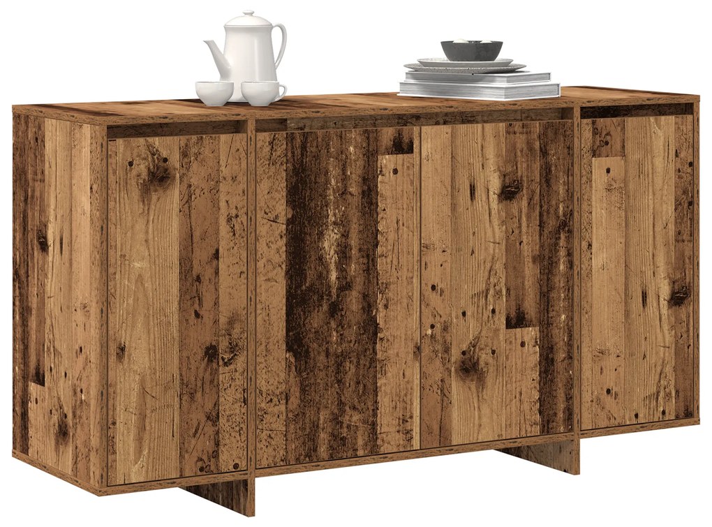 vidaXL Πλαϊνό γραφείο Παλαιό ξύλο 135 x 41 x 69 cm Επεξεργασμένο ξύλο